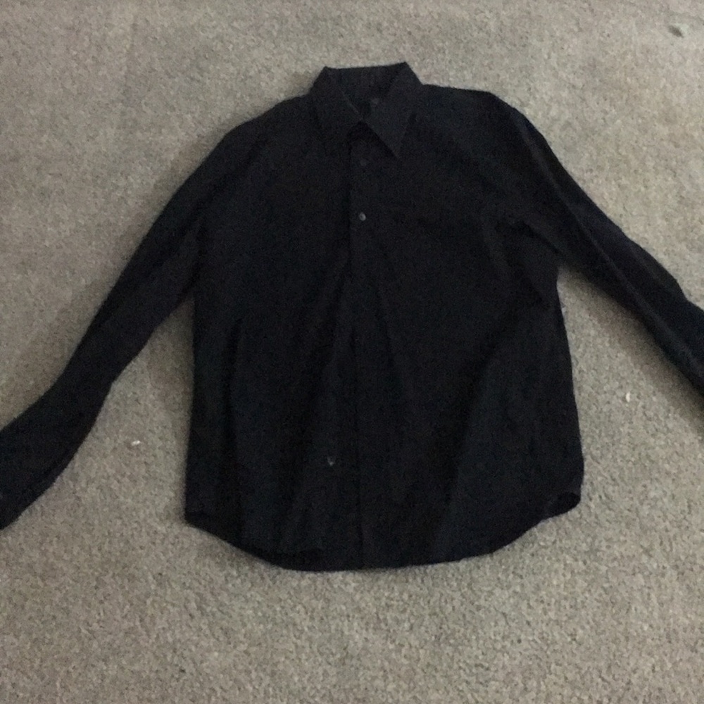 Express Men’s Black Button Down Shirt